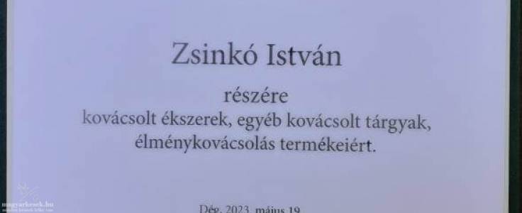 Zsinkó István Zsemi ékszer